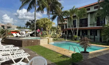 Casa triplex em condomínio fechado com vista para a lagoa – à venda por r$ 480.000,00- ogiva - cabo frio/rj