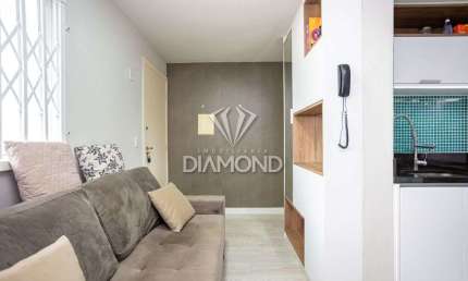 Apartamento com 1 quarto à venda na Rua Pará, 1344, Água Verde, Curitiba, 33 m2 por R$ 265.000
