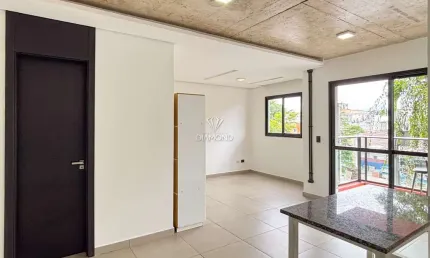 Apartamento com 1 quarto para alugar na rua francisco nunes, 715, rebouças, curitiba, 33 m2 por r$ 2.700