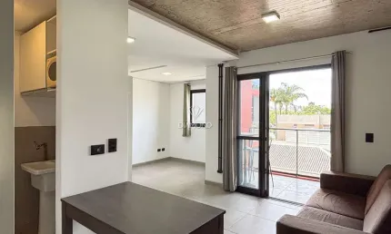 Apartamento com 1 quarto para alugar na rua francisco nunes, 715, rebouças, curitiba, 35 m2 por r$ 2.200