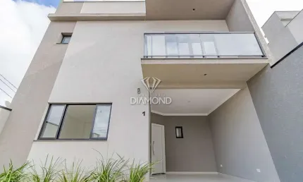 Casa com 4 quartos à venda na Rua Frei Belino Maria Treviso, 366, Boneca do Iguaçu, São José dos Pinhais, 173 m2 por R$ 990.000