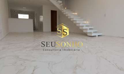 Casa duplex Contemporânea 2 suítes alto padrão Parque Guará Guaratiba