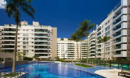 Apartamento 2 qts c/suíte mobiliado vista montanhas - Maui Recreio