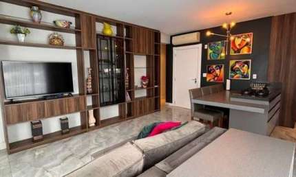 Apartamento Mobiliado, equipado e decorado para locação na Praia Brava