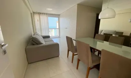 Apartamento com 2 dormitórios para alugar, 60 m² por r$ 3.600/ano - jardim oceania - joão pessoa/pb