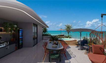 Loft a Beira Mar no Bessa - Lançamento >> A PARTIR DE R$382.000