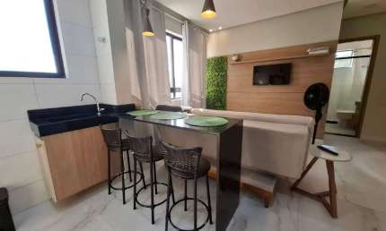 Flat com 1 quarto à venda, 30 m² - Cabo Branco - João Pessoa/PB
