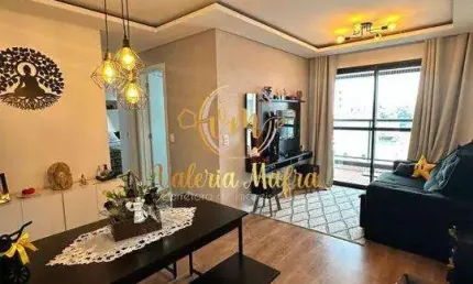 Apartamento para Venda em Santo André, Parque das Nações, 2 dormitórios, 1 suíte, 2 banheiros, 1 vaga