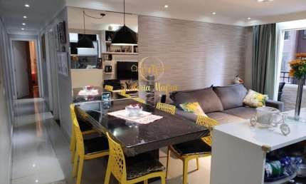 Apartamento para Venda em São Bernardo do Campo, Nova Petrópolis, 3 dormitórios, 1 suíte, 2 banheiros, 1 vaga