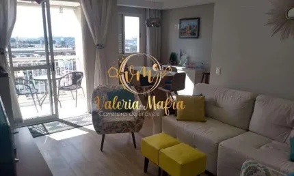 Apartamento para Venda em Diadema, Piraporinha, 3 dormitórios, 1 suíte, 2 banheiros, 1 vaga