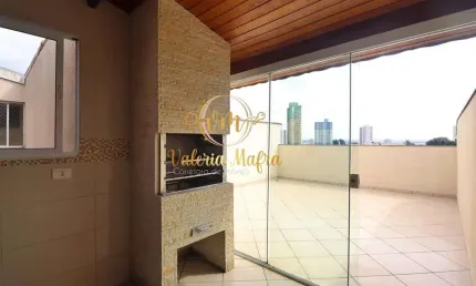Cobertura Duplex para Venda em Santo André, Vila Valparaíso, 2 dormitórios, 1 suíte, 3 banheiros, 2 vagas