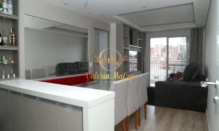 Apartamento para Venda em São Bernardo do Campo, Centro, 2 dormitórios, 1 banheiro, 1 vaga