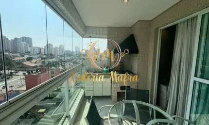 Apartamento para Venda em São Bernardo do Campo, Chácara Inglesa, 2 dormitórios, 1 suíte, 3 banheiros, 2 vagas