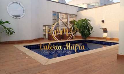 Cobertura Duplex para Venda em São Bernardo do Campo, Centro, 3 dormitórios, 1 suíte, 3 banheiros, 3 vagas