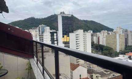 Cobertura com 2 quartos à venda na Rua Oscar Vidal, Centro, Juiz de Fora, 50 m2 por R$ 255.000