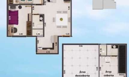 Cobertura com 2 quartos à venda na Rua Martins Barbosa, Benfica, Juiz de Fora, 90 m2 por R$ 269.000