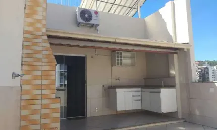 Cobertura com 2 quartos à venda na Avenida Barão do Rio Branco, Centro, Juiz de Fora, 85 m2 por R$ 440.000