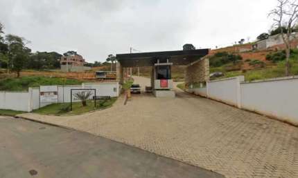 Terreno em condomínio fechado à venda na Estrada Domingos Hungaro, Salvaterra, Juiz de Fora, 402 m2 por R$ 170.000