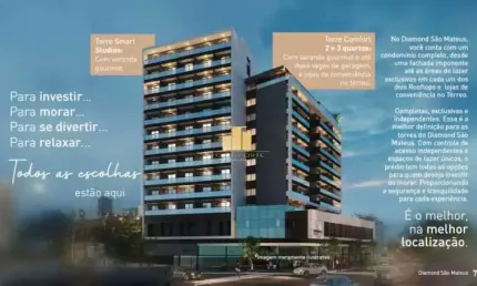 Apartamento com 3 quartos à venda na Rua Coronel Pacheco, São Mateus, Juiz de Fora, 61 m2 por R$ 599.000