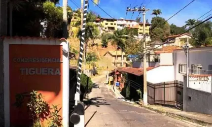 Terreno em condomínio fechado à venda na rua sebastião cândido alves, tiguera, juiz de fora, 288 m2 por r$ 220.000