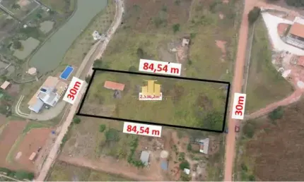 Terreno em condomínio fechado à venda na rodovia br-040, santa cruz, juiz de fora, 2539 m2 por r$ 125.000