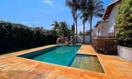 Casa com 4 dormitórios à venda, 449 m² por R$ 3.850.000,00 - Condomínio Reserva Colonial - Valinhos/SP