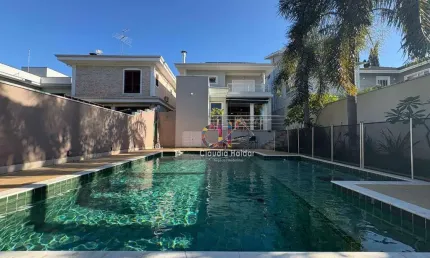 Casa com 4 dormitórios à venda, 356 m² por r$ 4.000.000,00 - condomínio reserva colonial - valinhos/sp