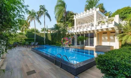 Casa com 4 dormitórios à venda, 593 m² por r$ 4.200.000,00 - condomínio village visconde de itamaracá  - valinhos/sp