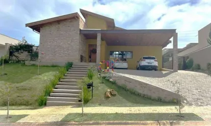 Casa com 4 dormitórios à venda, 350 m² por r$ 3.100.000,00 - condomínio campo de toscana - vinhedo/sp