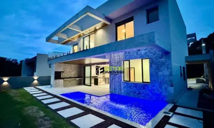 Casa com 4 dormitórios à venda, 310 m² por r$ 3.000.000 - jardim são nicolau - atibaia/sp