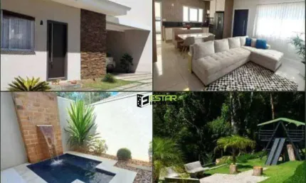 Casa com 3 dormitórios, 143 m² - venda por R$ 990.000,00 ou aluguel por R$ 5.874,00/mês - Ribeirão dos Porcos - Atibaia/SP