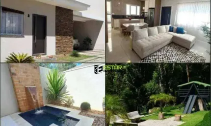 Casa com 3 dormitórios, 143 m² - venda por R$ 990.000,00 ou aluguel por R$ 5.874,00/mês - Ribeirão dos Porcos - Atibaia/SP