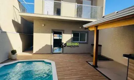 CASA NÃO GEMINADA EM BAIRRO PRÓXIMO A AL. LUCAS - ATIBAIA! 03 DORMITÓRIOS!