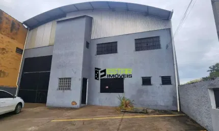 Galpão para alugar, 300 m² por r$ 10.306,00/mês - centro - bom jesus dos perdões/sp