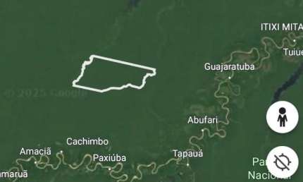 Área Crédito carbono, no Amazonas Coari , Área 90.000ha documentada