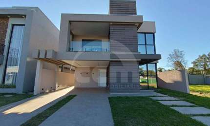 Casa em condomínio à venda, 3 quartos, 3 suítes, 2 vagas, Jardim Carvalho - Ponta Grossa/PR