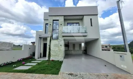 Casa em condomínio fechado com 3 quartos à venda na Avenida Monteiro Lobato, Jardim Carvalho, Ponta Grossa