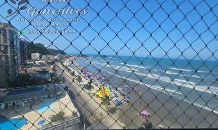 Apartamento frente mar com garagem privativa - Praia dos Sonhos - Itanhaéms