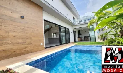 Vendo linda casa em condomínio no Brisas Jundiaí, alto padrão, aceita financiamento e FGTS