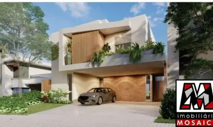 Casa em condomínio fechado em construção Brisas Jundiaí, com4 suítes, piscina, 6 vagas