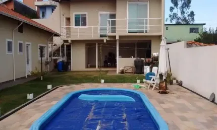 Chácara em Campo Limpo Paulista - 2 casas, piscina, permuta