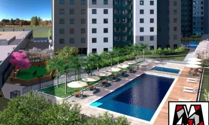 Apartamento Novo com 02 quartos,  decorado, excelente localização, financiável,