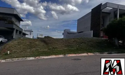 Terreno em condomínio fechado terras de jundiaí,  vale azul com excelente área verde