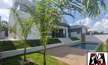 Casa nova a venda no condomínio portal do paraíso ii em jundiaí sp
