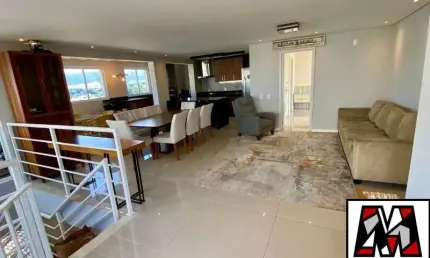 Cobertura tipo duplex à venda no condomínio infinity top living, em jundiaí-sp.