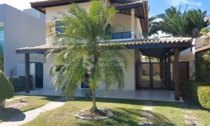 Linda Casa de 4/4 sendo, 02 suítes em condominio fechado - M