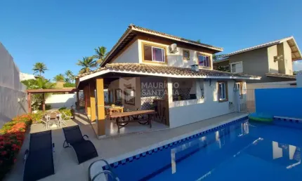 Casa de 5/4 sendo dois térreos em alameda fechada - vilas do