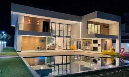 Casa em condomínio fechado com 4 quartos à venda na Praia de Busca Vida, Camaçari 
