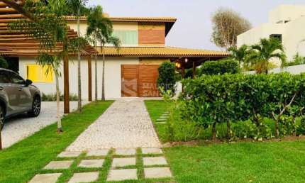 Casa em condomínio fechado com 4 quartos para alugar na Rodovia Ba-099 - Estrada Do Côco Km 08, Praia de Busca Vida, Camaçari