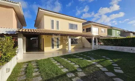 Casa em condomínio fechado com 4 quartos à venda na Rua Carlos Conceição, 352, Buraquinho, Lauro de Freitas
